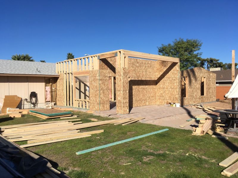 Building Addition Framing