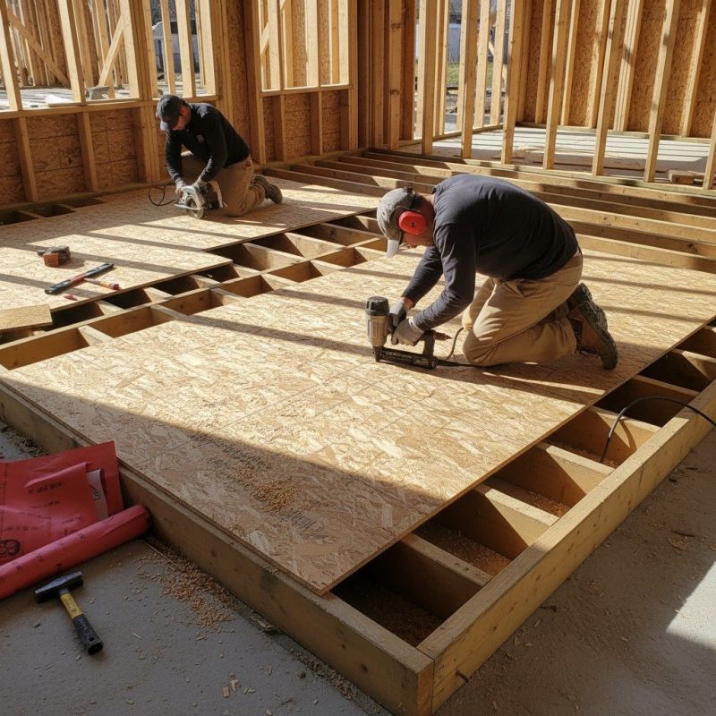 Subfloor Installation detail