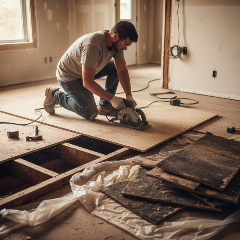 Subfloor Replacement detail