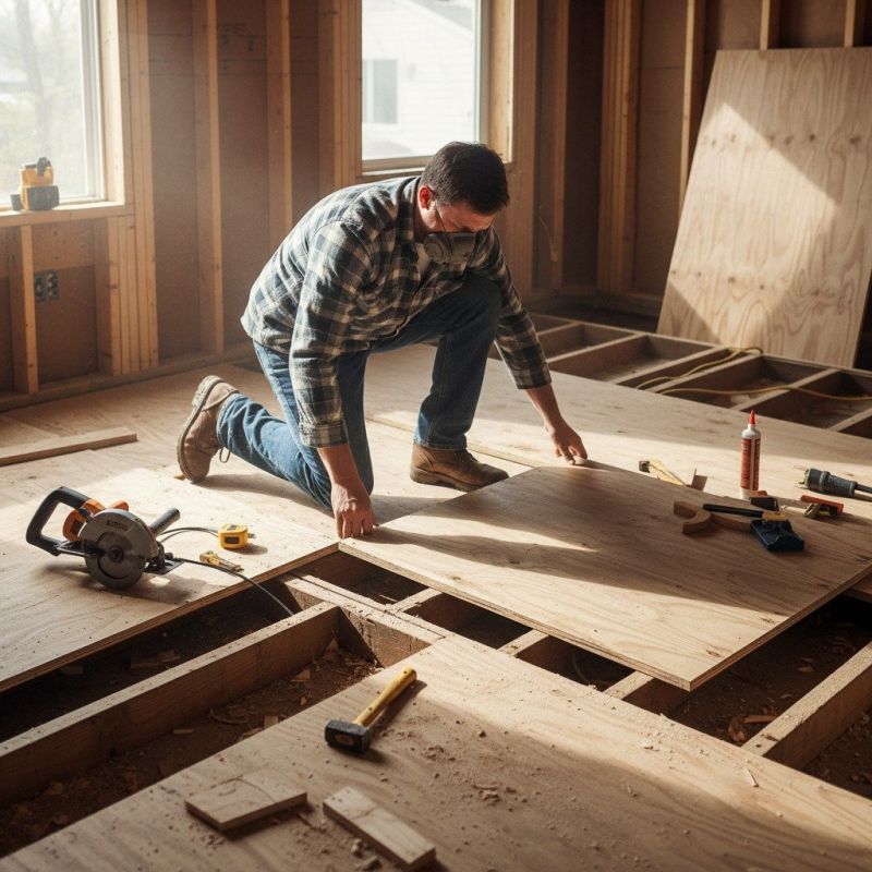 Subfloor Replacement detail
