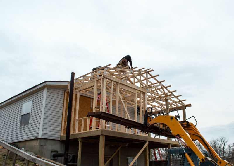 House Addition Framing