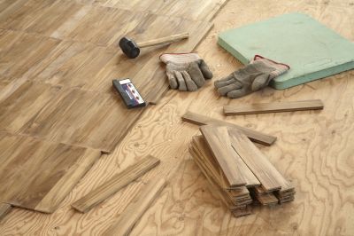 Plywood Flooring Installation