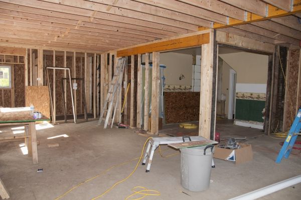 Home Addition Framing in Albany