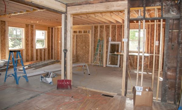 House Addition Framing in Albany